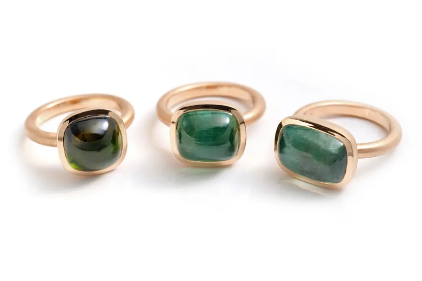 1742002-1742001-1742000 Turmalin Cabochons