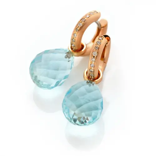 3415000-3334016 Aquamarin Pampeln facettiert und light brown Brillanten