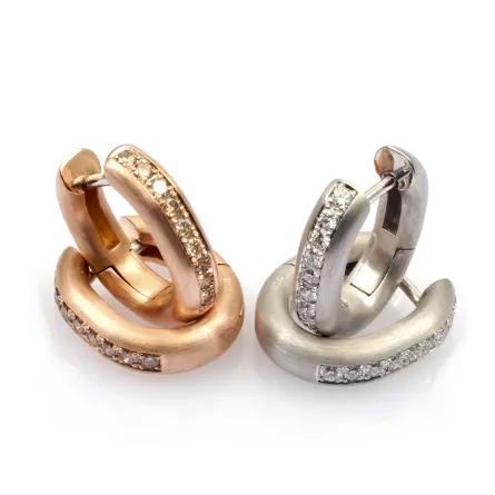 3543000-3543002ax Kreolen in 750 Gold mit Brillanten