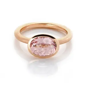 1606029 Ring 750 Rotgold Morganit