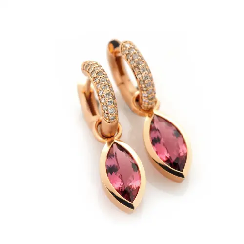 3464000-3483016 light brown Brillanten und pink Turmalin